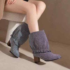 Stivali Donna Ginocchio Comodi