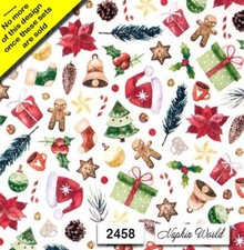 (2458) DUE tovaglioli di carta