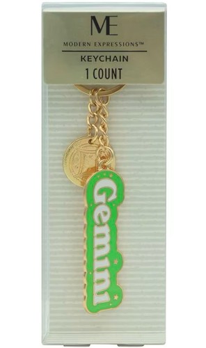 Zodiac keychain gemini - gemini, by