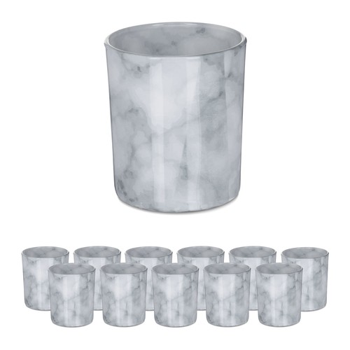 Portacandele vetro set - , 12