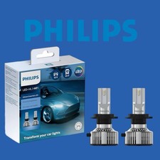Lampade led h7 Philips Ultinon Essential HL 6500K 12V 24V auto moto 11972UE2X2