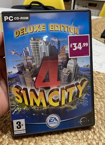 Simcity deluxe edition pc - simcity,