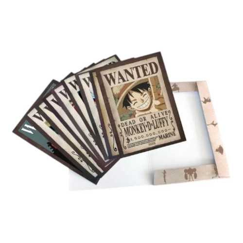 One piece set wanted - wanted, poster