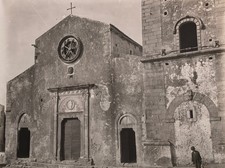 Fotografia cm. 22 x 17 - Palazzo Moncada, Caltanisetta -