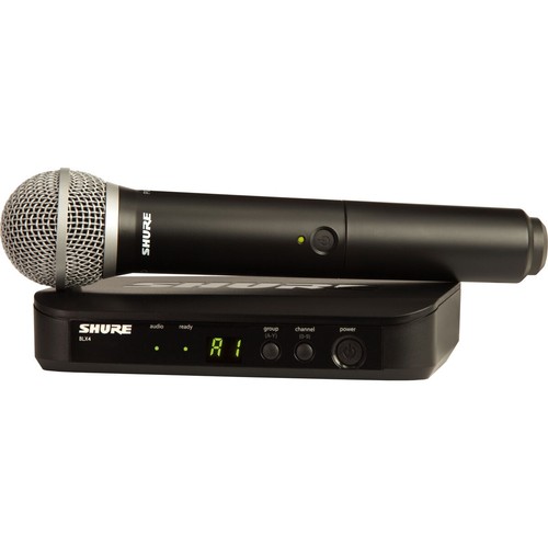 Shure blx24 pg58 - blx24/pg58, microphono
