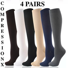 (4 Paia) (S-4XL) Calze a