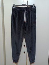 Frwrd Pantalone Tuta Nero Baggy  Velluto Uomo Taglia Xs LarghezVita ∅ Cm 82 Bag