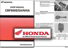 Honda CBF600 Manuale Officina
