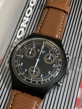 SWATCH CHRONO 1990 - SCB101 Classic Brown Nuovissimo Più Batteria