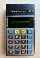 Canon Palmtronic LD-81