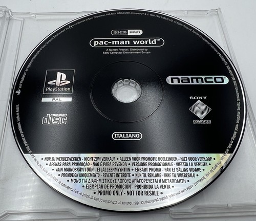 Pac man world promo - only, sony