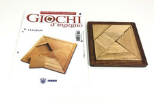 Giochi D'Ingegno in Legno Fabbri Il Tangram + Libretto