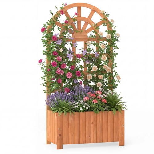 Letto giardino rialzato in - letto,
