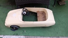 Vintage Antica Macchina Autovettura Pedali Platica Giocatollo Bambini Citroen