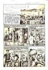 Storia Completa - Tavole Originali "Scanderbeg - Eroe Albanese" - Il Vittorioso