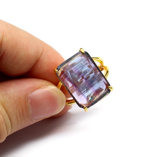 1pz anelli regolabili cabochon - 1pz,