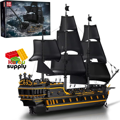Mould king pirates black - black, pearl