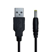 Cavo di Ricarica USB Compatibile con Sony PSP 1000 2000 3000 Nero, 1.2m