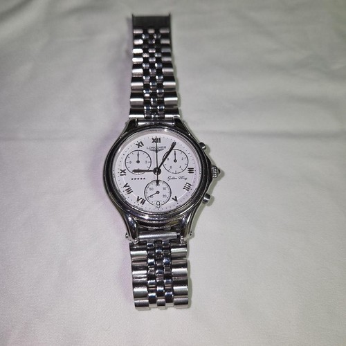 Longines cronografo ala - cronografo, dorata