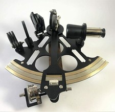 Sestante funzionante in ottone