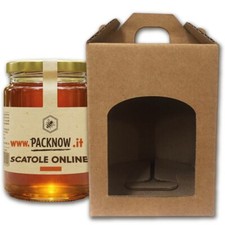 Scatola miele bomboniera 100 pezzi portavasetto per vasetto miele regalo
