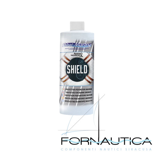 Blue marine shield - shield,