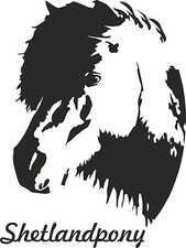 Adesivo auto SHETLANDPONY