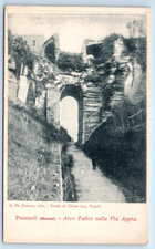 Cartolina Arco Felice sulla