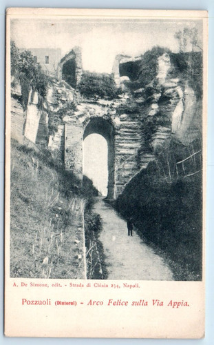 Cartolina arco felice sulla - arco,
