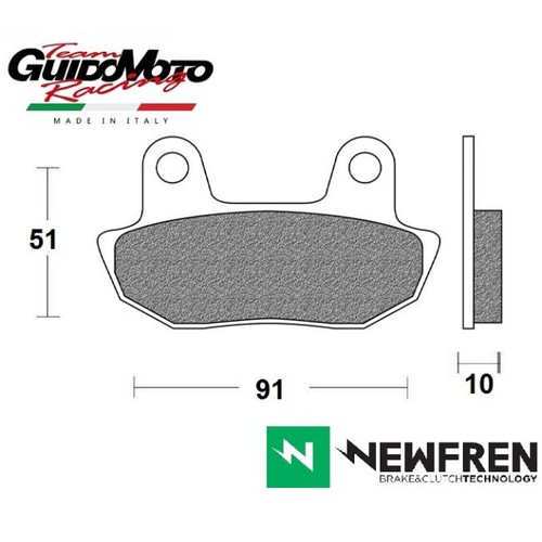 Pastiglie freno carbon - pastiglie,