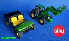 siku john deere gator 4x4 jeep 1481 trattore con pinze 1379 diecast COME DA FOTO