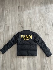 Piumino Fendi reversibile nero