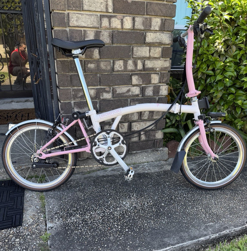 Brompton folding bike steel - bike,