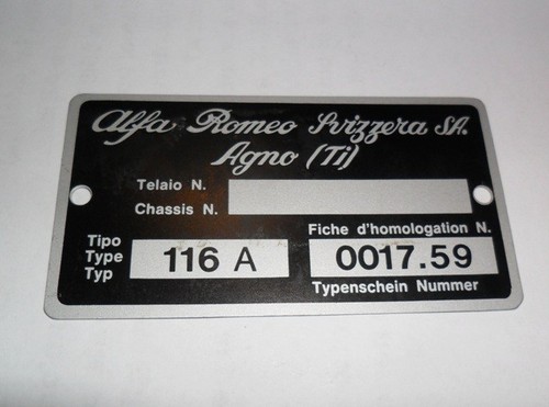 Alfa romeo svizzera agno - sa.,