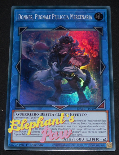Yugioh donner pugnale - -,