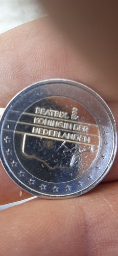 Moneta euro rara olanda - da,