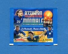 (N1) AZZURRO MONDIALE 2002-Panini- FIGURINE-STICKERS-Bustina/Packet Piena SEALED