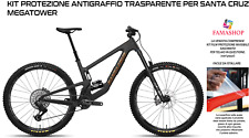 KIT PELLICOLA PROTEZIONE TRASPARENTE PER BICI ENDURO SANTA CRUZ MEGATOWER