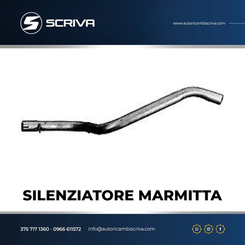 Silenziatore marmitta tubo gas - marmitta,