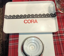 Amaro Cora vassoio e portacenere  anni 60/70