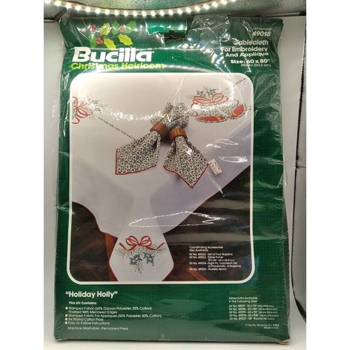 Bucilla tovaglia natalizia - bucilla,