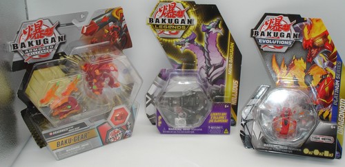 Bakugan lotto sigillato 3 - lotto, di