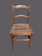 SEDIA IN LEGNO EPOCA 900