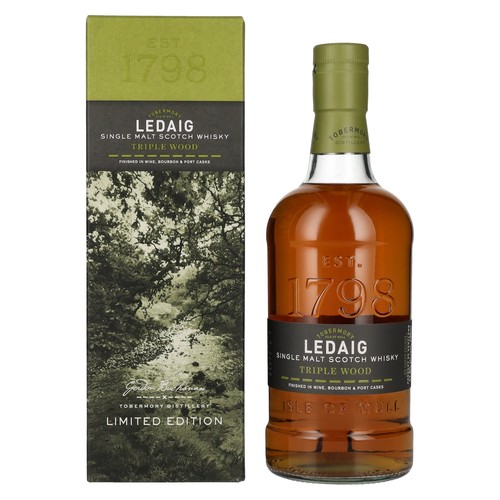 Ledaig triple wood single - ledaig,