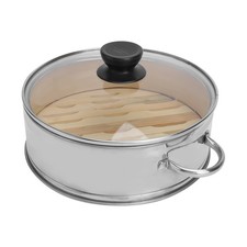  Vaporiera in Bamboo Cestino