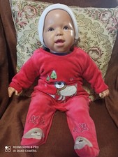 ANTONIO JUAN Bambola come vero bambino cm 55 pari a nuova