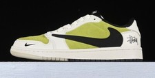 NIKE AIR JORDAN 1 LOW T.S OG SP FRAGMENT DESIGN REVERS MOCHA VERDE TG 43 RD17