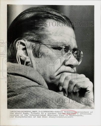 Foto stampa 1975 capo banca - 1975,