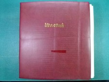 Collezione di motivi Van Gogh su album con affrancatura postale Francobolli.