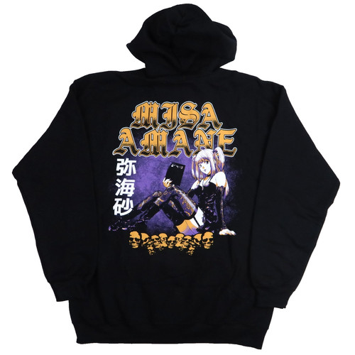 Felpa con cappuccio zip death - con,
